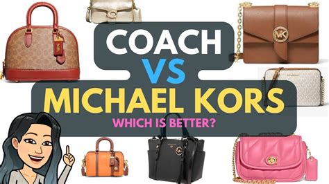 coach or michael kors quality|coach vs michael kors quality.